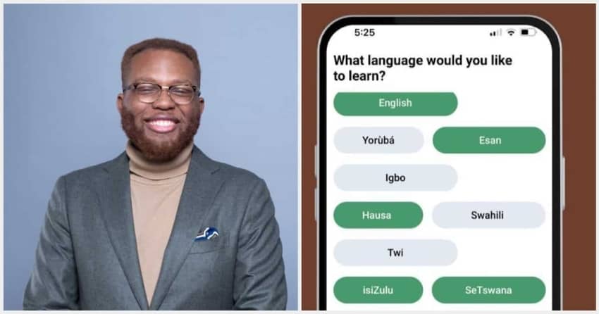 Tech company develops app for learning Nigerian and African languages, founder speaks on future plans.