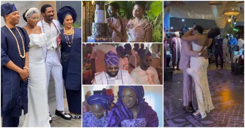 Watch videos of beautiful and heart melting moments from Made Kuti’s star-studded wedding