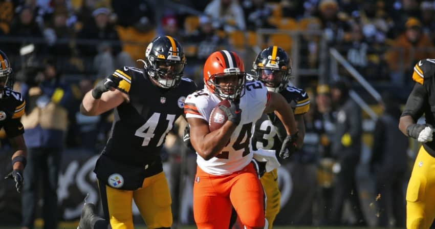 Browns vs. Steelers Picks, Lineup Tips for DraftKings Daily Fantasy for MNF