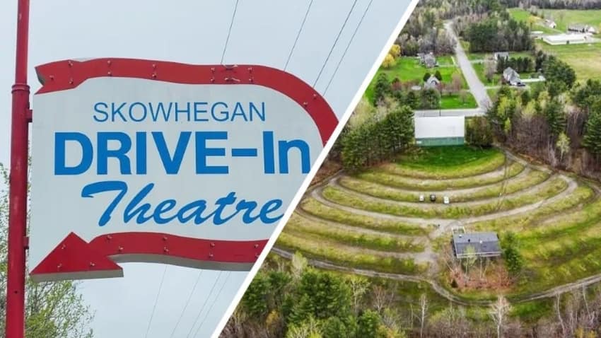  A ‘Reel’ Piece of Americana: Own a Drive-In Movie Theater in Maine for $439K