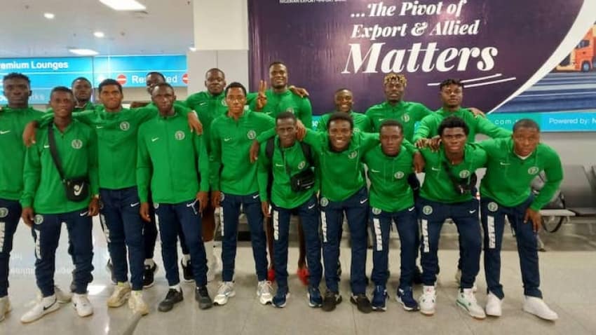  U-20 World Cup: Flying Eagles arrive Buenos Aires for training tour
