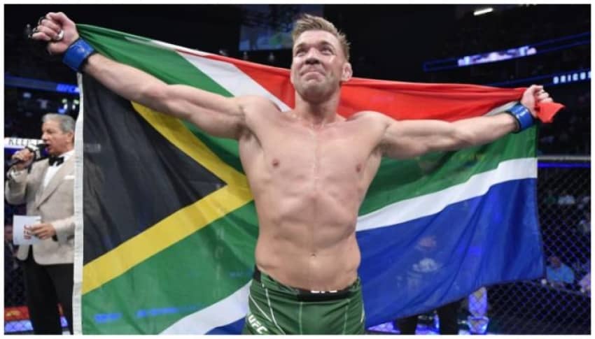 Dricus du Plessis doubles down on comments about Israel Adesanya’s African heritage: “He does not reside here”