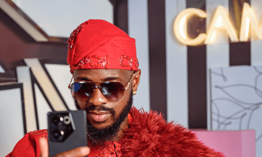  The ‘Fun Booth’: The TECNO booth was a  Favourite at AMVCA African Day