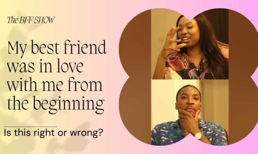  Is it wrong to be in love with a best friend and not say? Akah Nnani & Bolanle Olukanni discuss in New Vlog
