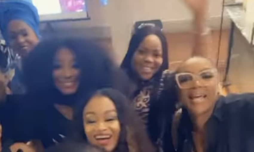  Ini Edo, Uche Jumbo, and Mo Abudu Celebrate Rita Dominic at Her Birthday party | See highlights