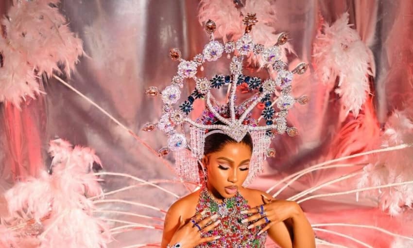 #BBNaijaAllStars: Here’s Your Closer Take At Mercy Eke’s Jaw-Dropping Opening Night’s Look | WATCH