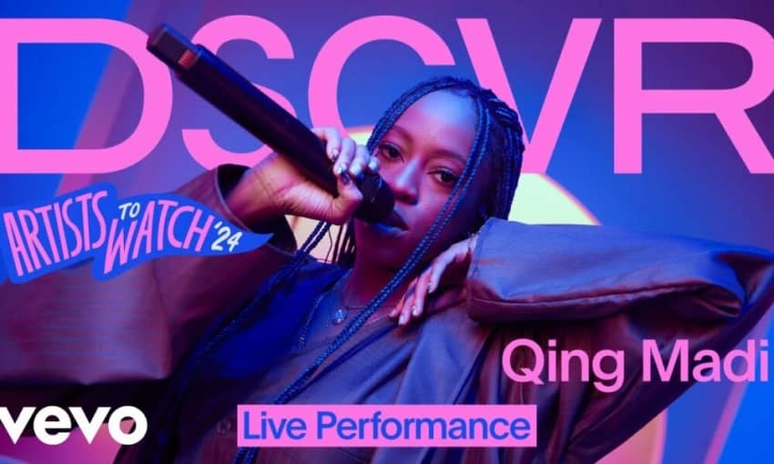  Qing Madi Delivers Beautiful Live Performances of “Vision” and “Ole” from “Vevo DSCVR Artists to Watch ‘24”